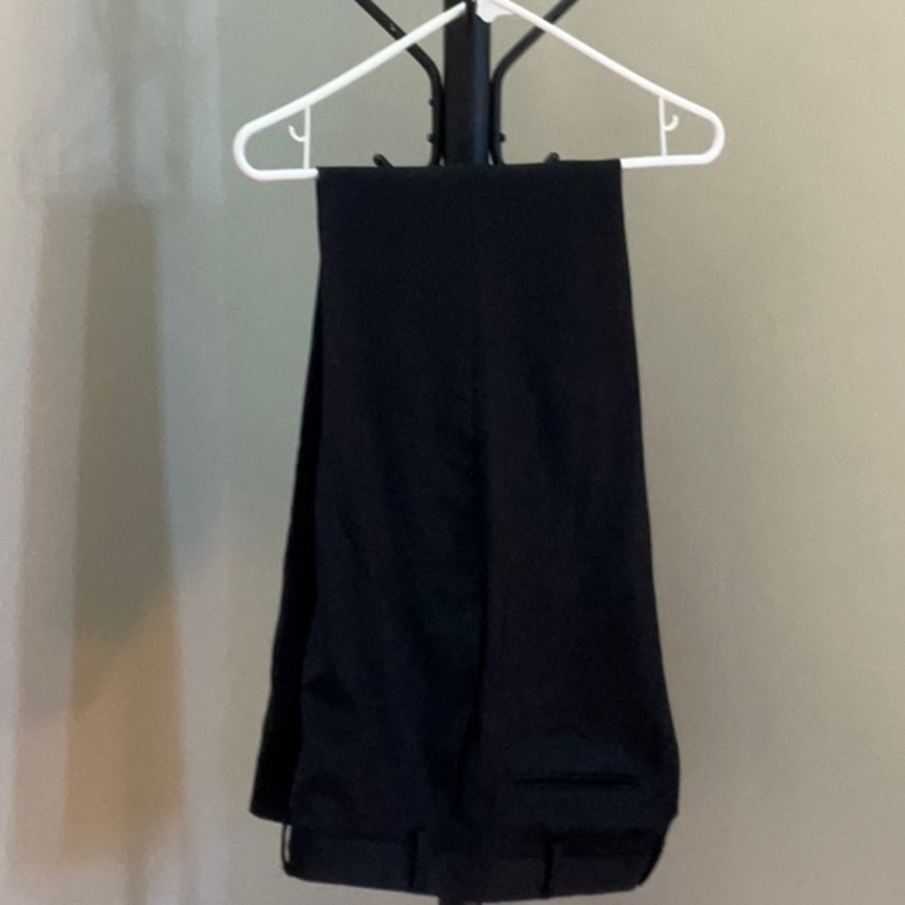 Calvin Klein black wool dress pants